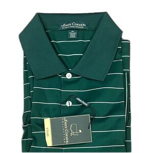 Amen Corner Green 60s Two-Ply Double Mercerized Masters Golf Polo Men's XL NWT